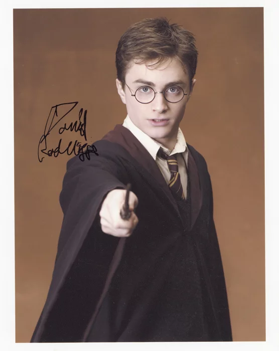 Daniel Radcliffe autograph
