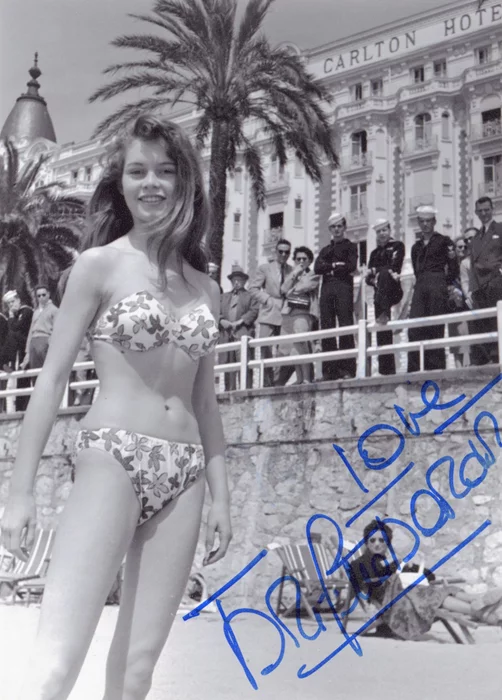 Brigitte Bardot autograph
