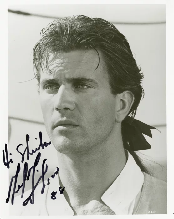 Mel Gibson autograph