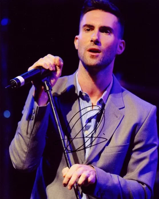 Adam Levine autograph
