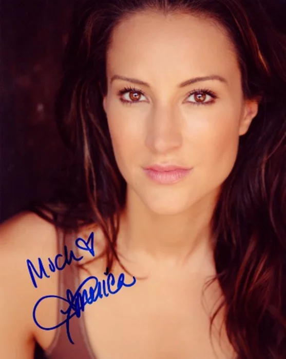 America Olivo autograph