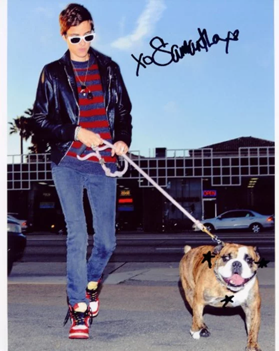 Samantha Ronson autograph