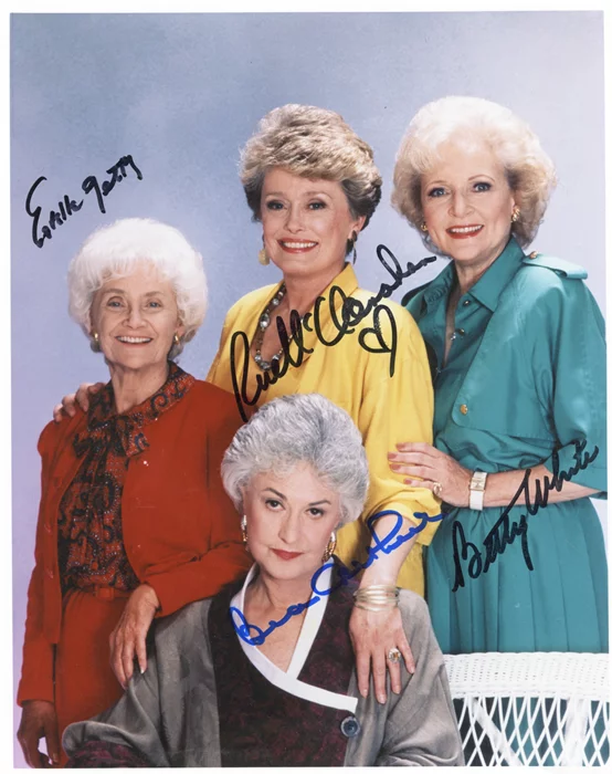 The Golden Girls autograph