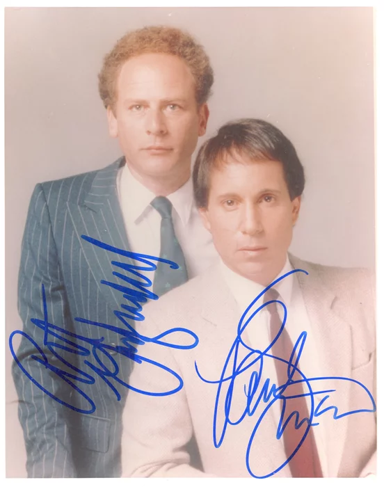 Simon & Garfunkel autograph