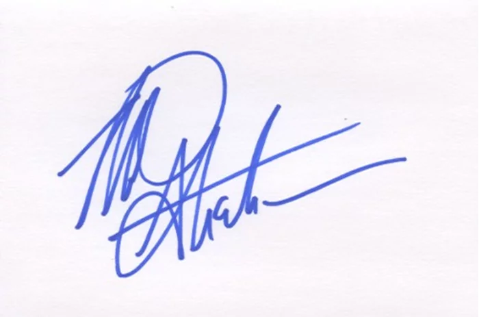Michael Strahan autograph