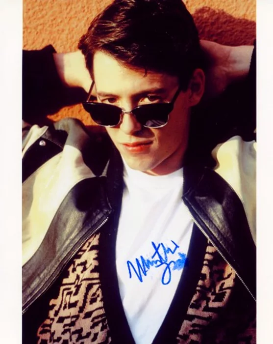 Matthew Broderick autograph