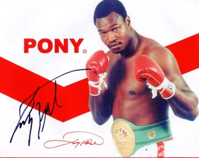 Larry Holmes autograph