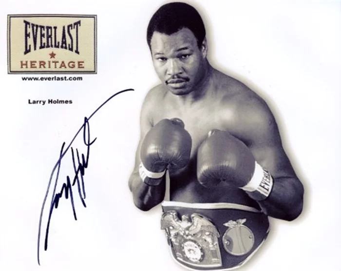 Larry Holmes autograph