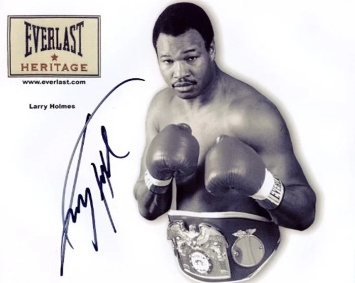 Larry Holmes autograph