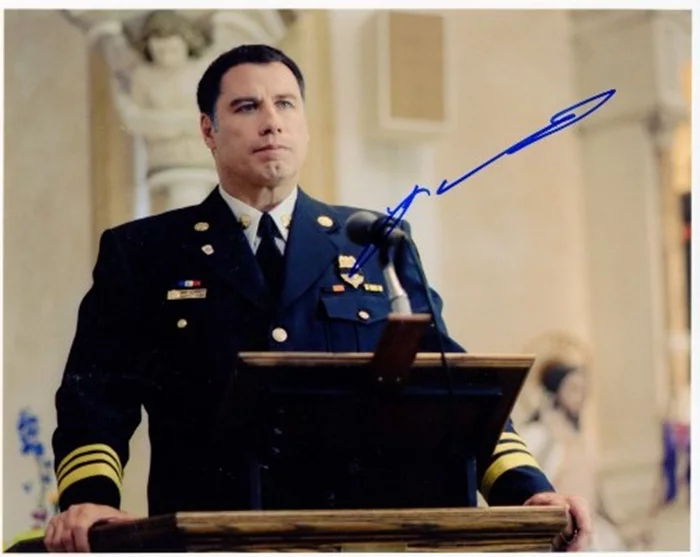 John Travolta autograph