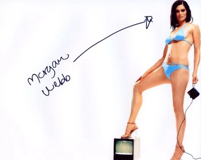 Morgan Webb autograph