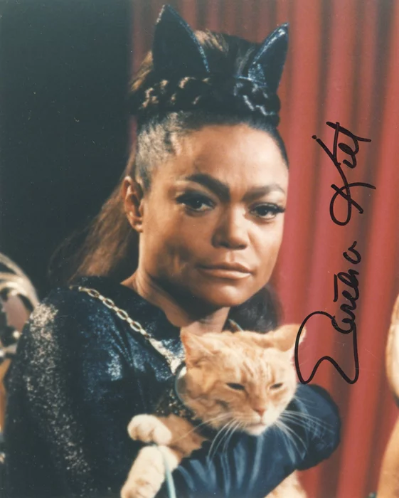 Eartha Kitt autograph