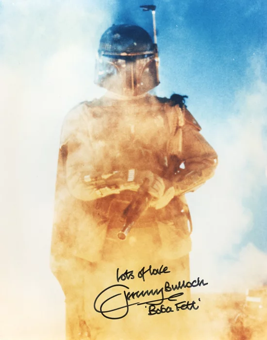 Jeremy Bulloch autograph
