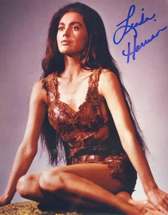 Linda Harrison autograph