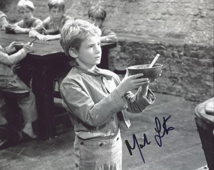 Mark Lester autograph