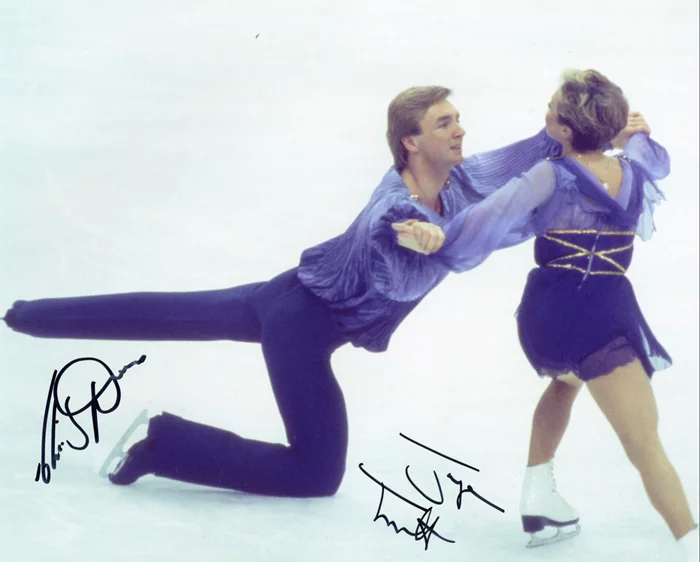 Torvill and Dean autograph