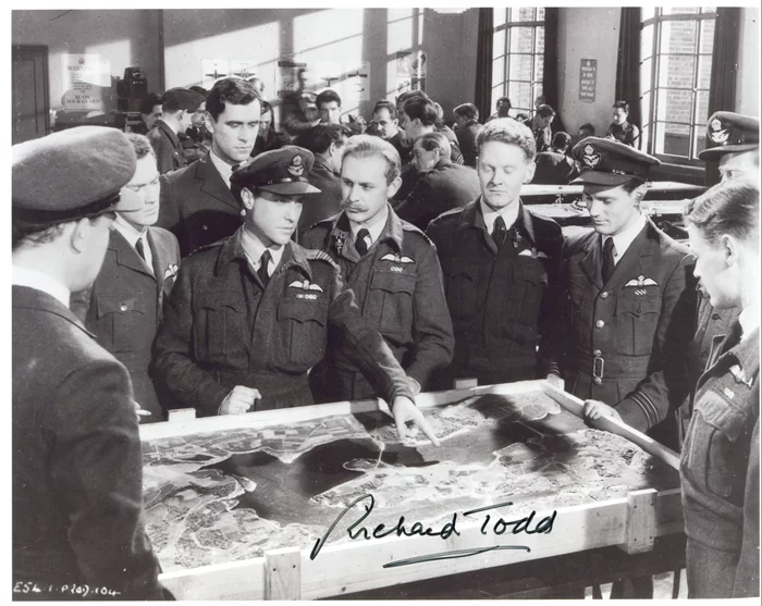 Richard Todd autograph