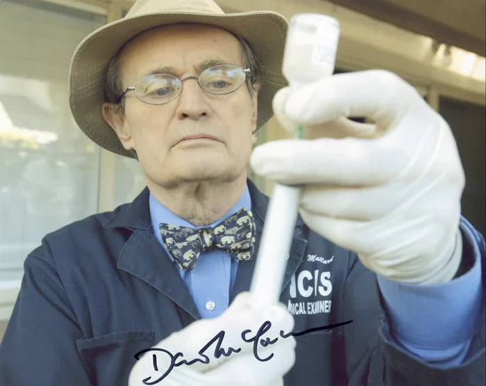 David McCallum autograph