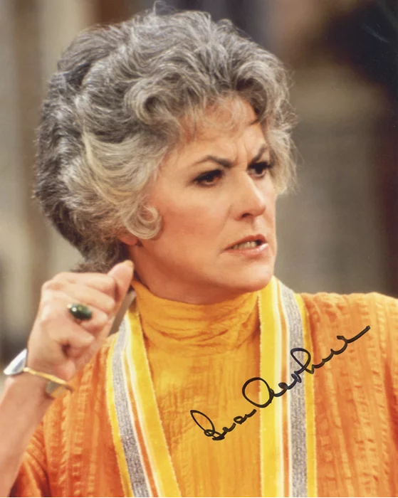 Bea Arthur autograph