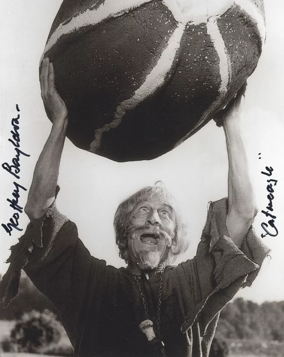 Geoffrey Bayldon autograph