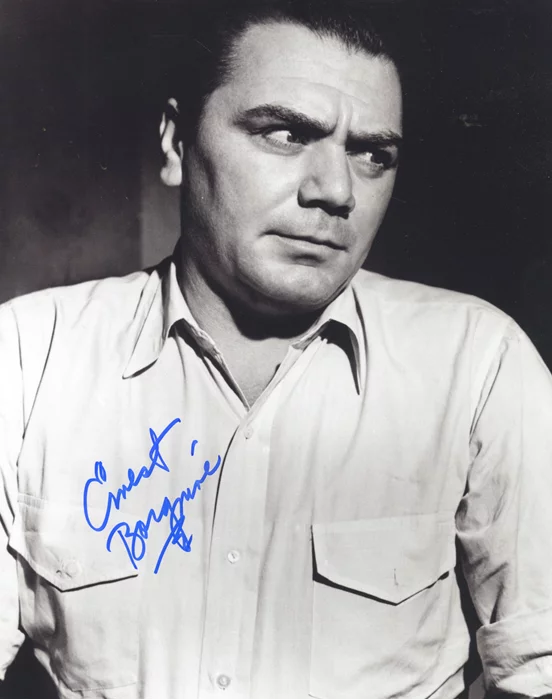 Ernest Borgnine autograph