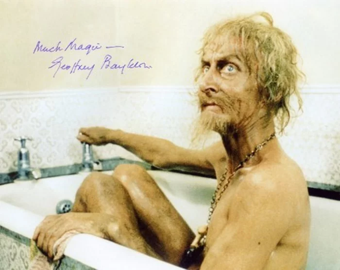 Geoffrey Bayldon autograph