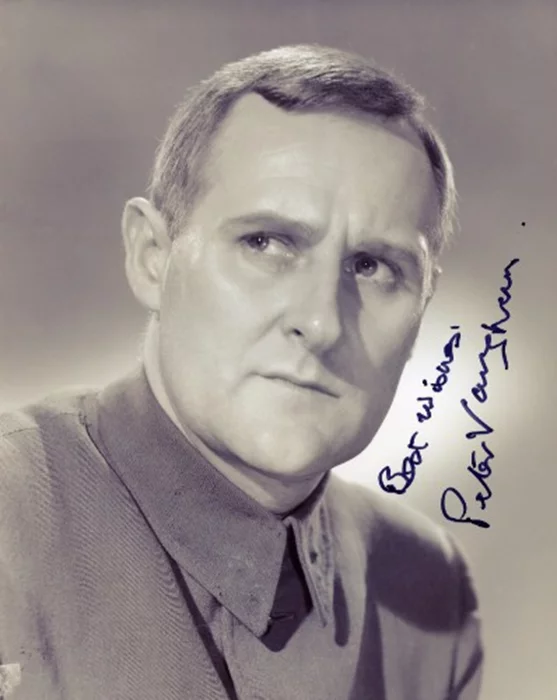 Peter Vaughan autograph