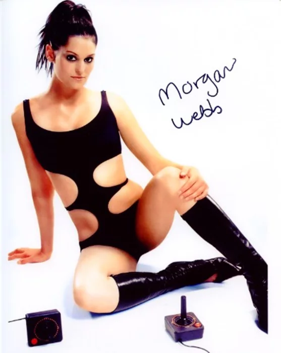 Morgan Webb autograph