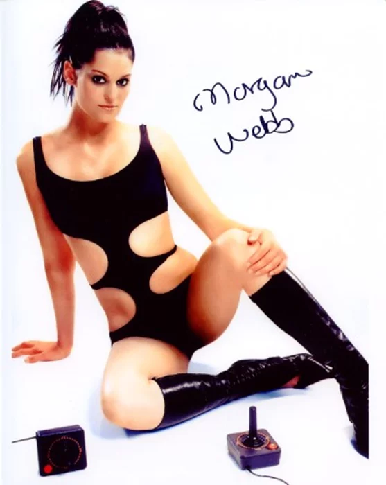 Morgan Webb autograph