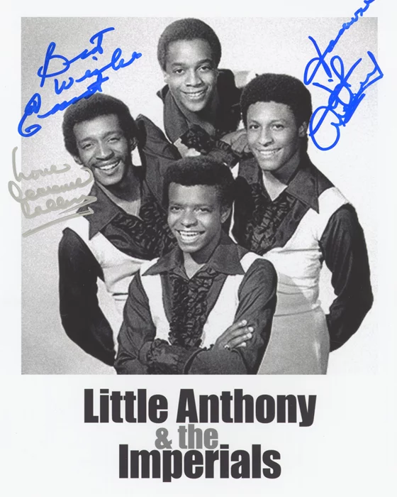 Little Anthony and The Imperials autograph