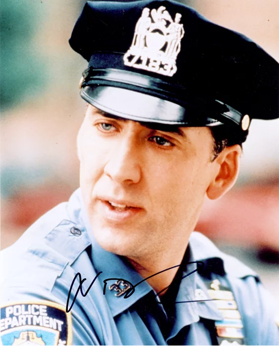 Nicolas Cage autograph