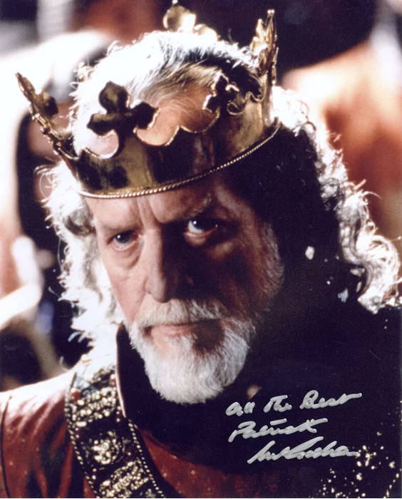 Patrick McGoohan autograph