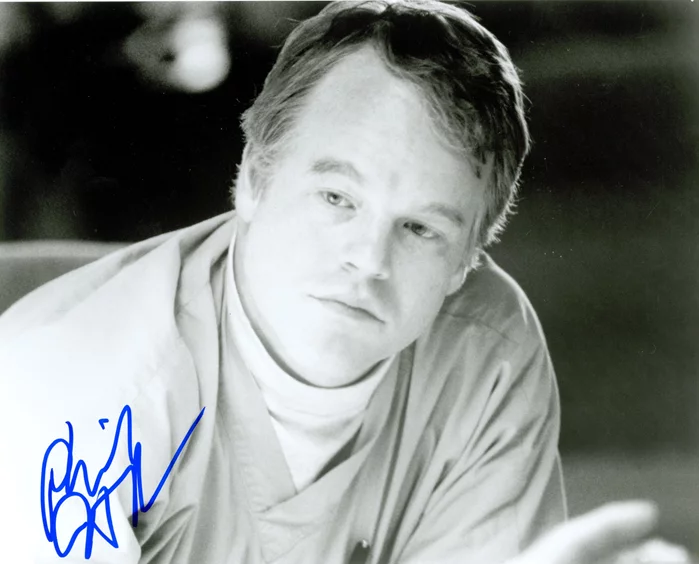 Philip Seymour Hoffman autograph