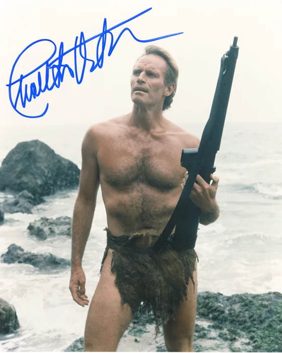 Charlton Heston autograph