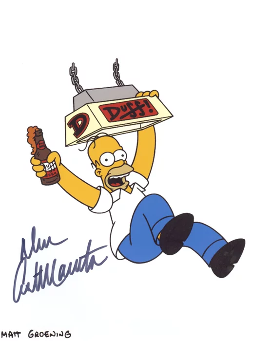 Dan Castellaneta autograph