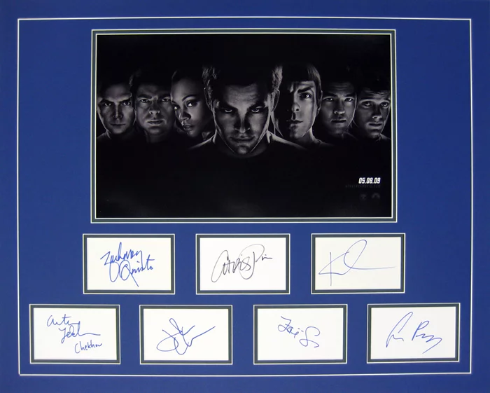 Star Trek autograph