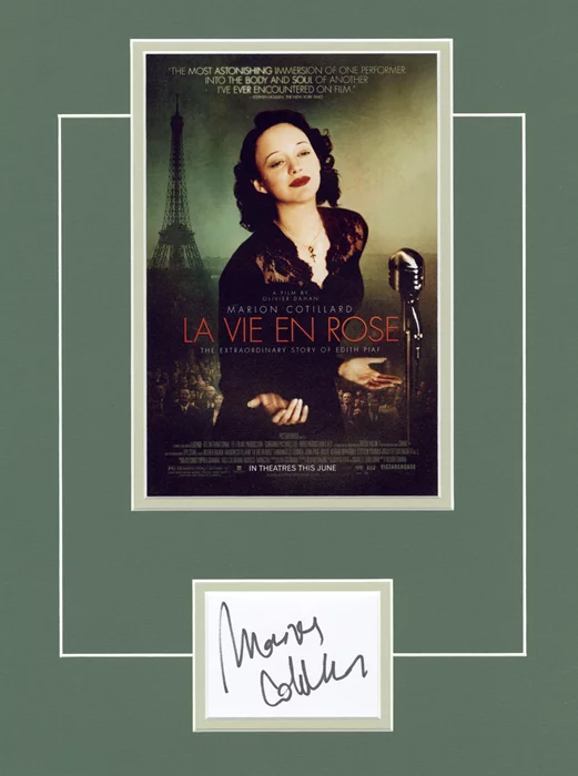 Marion Cotillard autograph