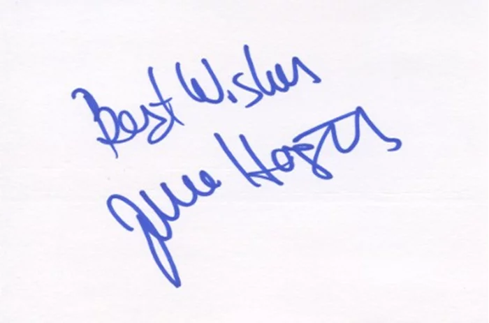 Julie Hagerty autograph