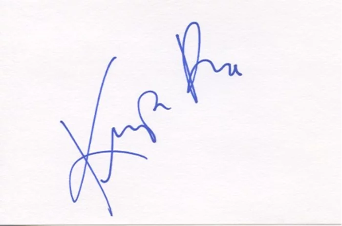 Krysten Ritter autograph