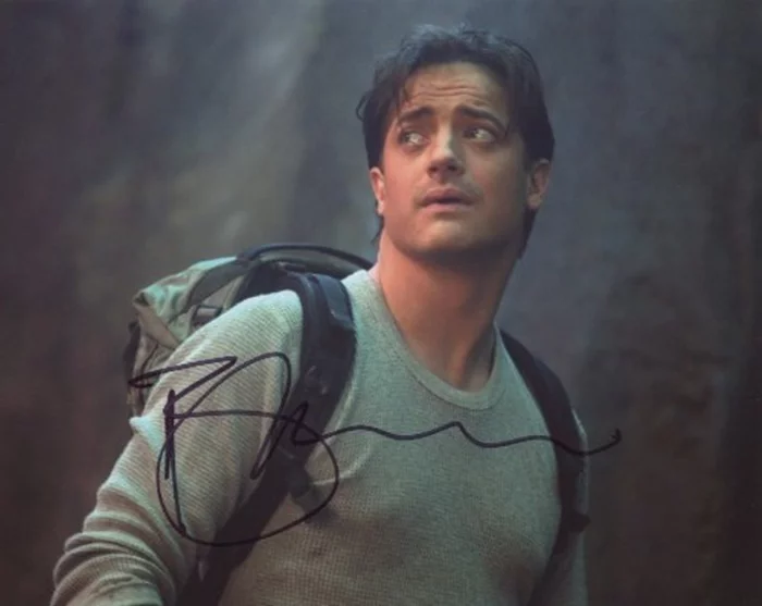 Brendan Fraser autograph