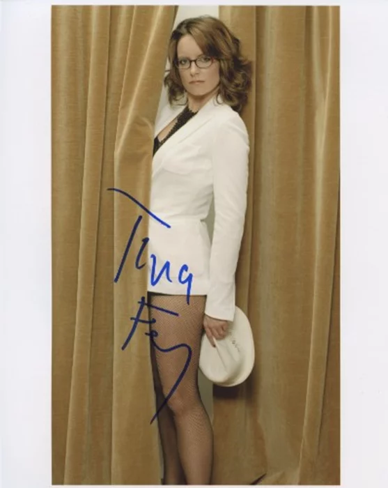 Tina Fey autograph