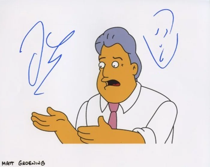 Jay Leno autograph