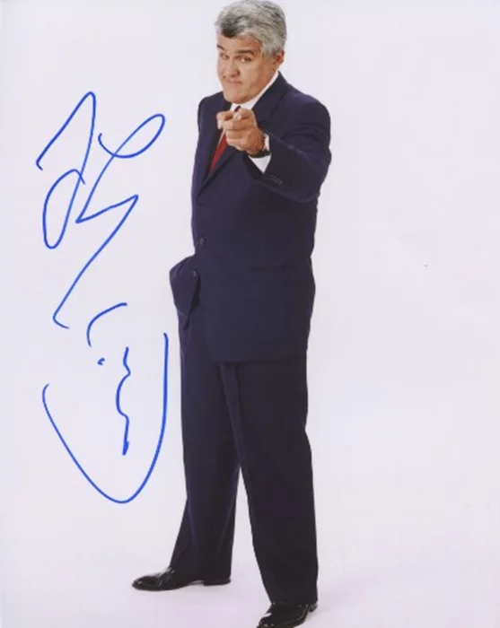 Jay Leno autograph