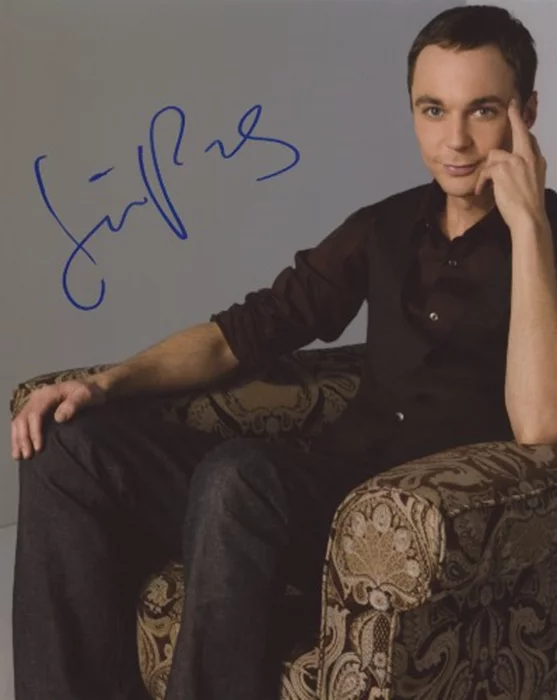Jim Parsons autograph