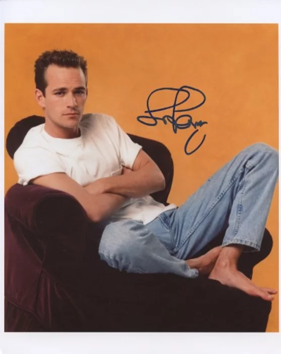 Luke Perry autograph