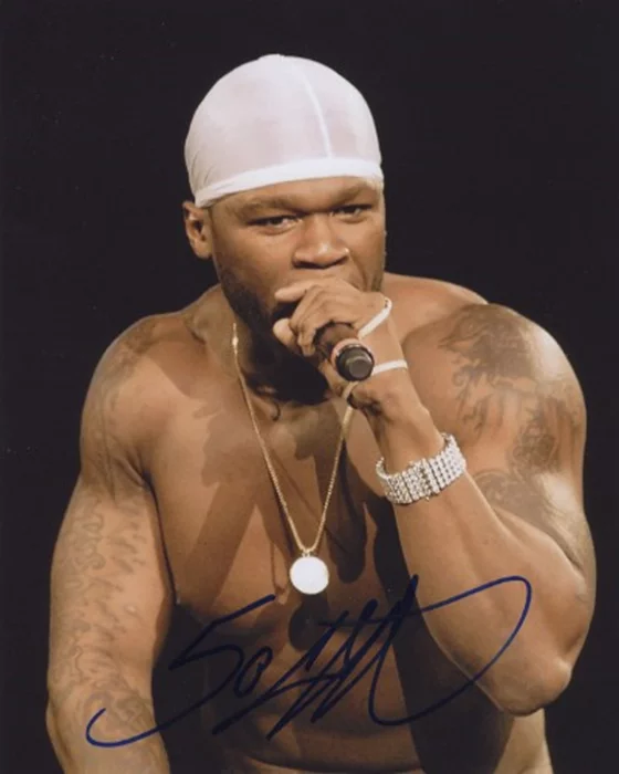 50 Cent autograph