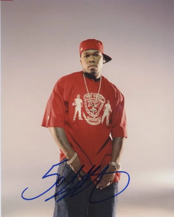 50 Cent autograph