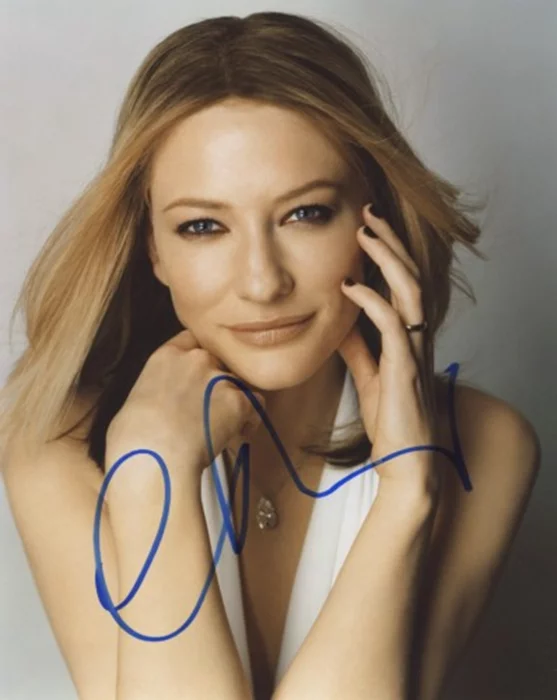 Cate Blanchett autograph