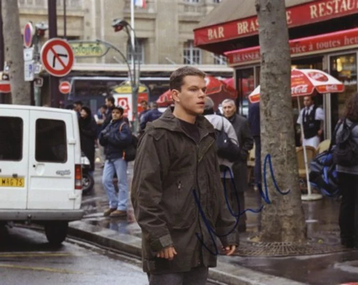 Matt Damon autograph