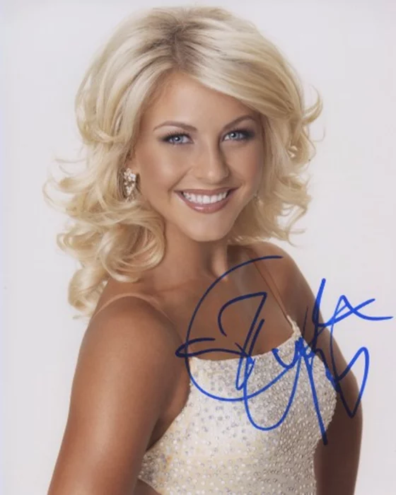 Julianne Hough autograph